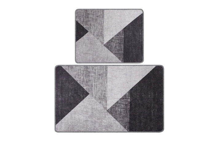 Mijölnir Phell v2 Juego de alfombrillas de baño Gris Mijölnir Phell v2 Juego de alfombrillas de baño Gris